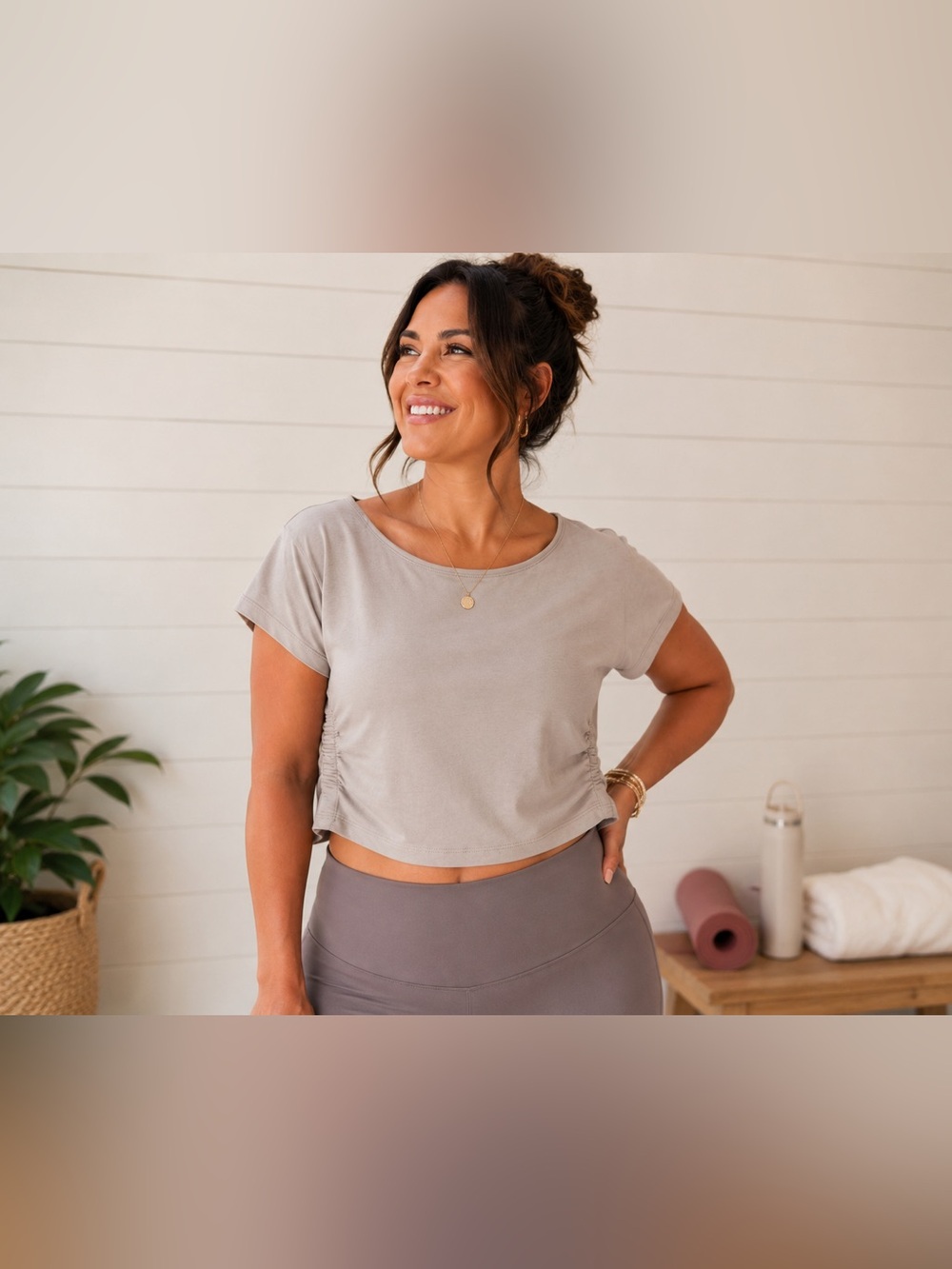 OLD NAVY Active PowerChill Ultra Crop TShirt NWT